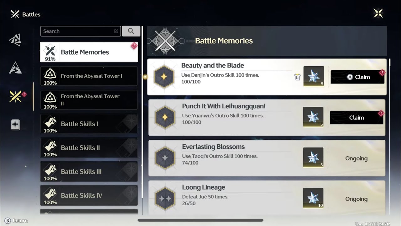how to get the (100 outro skill) trophies in Wuthering Waves - YouTube