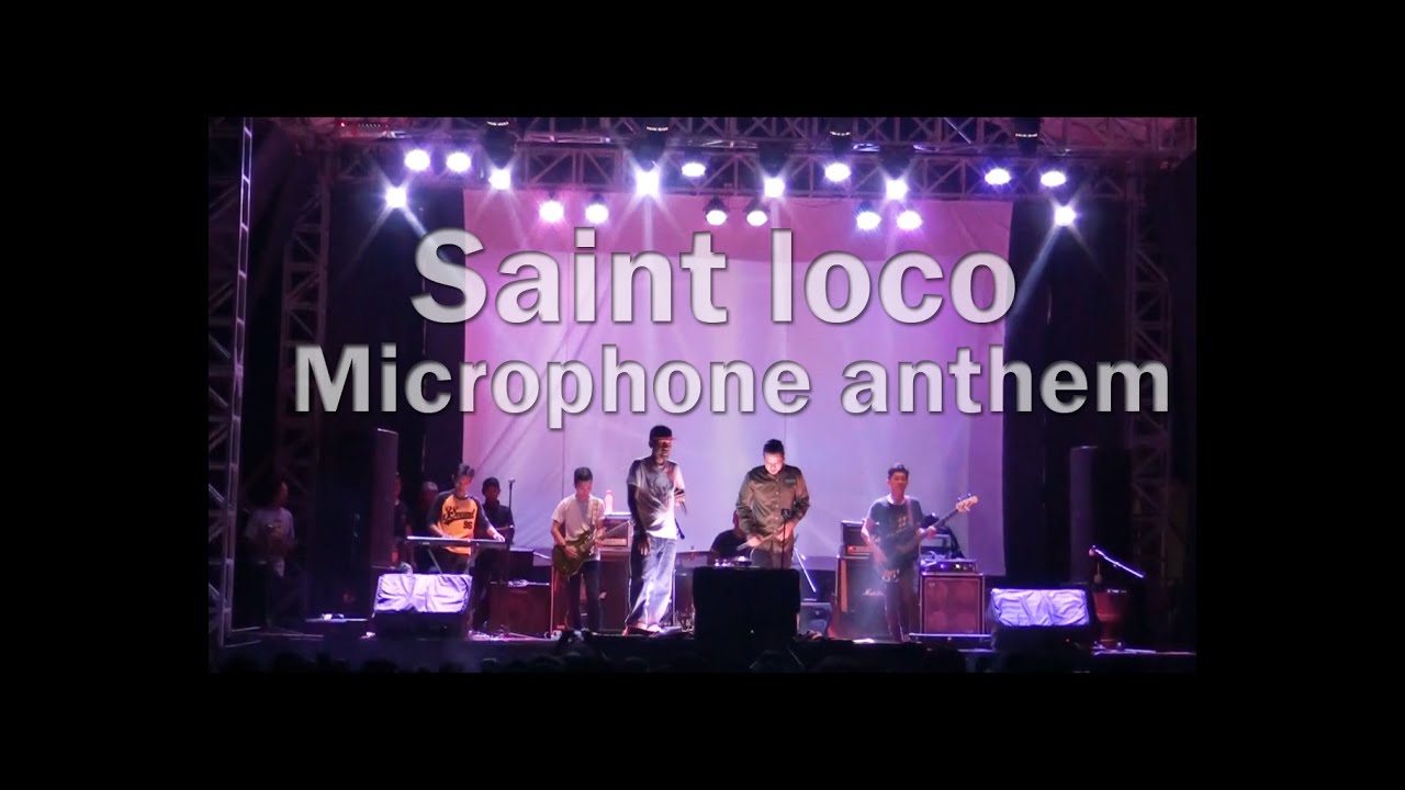 Saint loco microphone anthem live 2016 (BIGPIMPIM COVER) YouTube