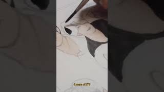 Bts 8Th Anniversary Ot7 Watercolor Painting Summer Package 2019