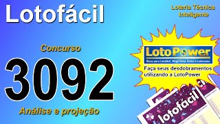 Análise E Projeção Para O Concurso 3092 Da Lotofácil