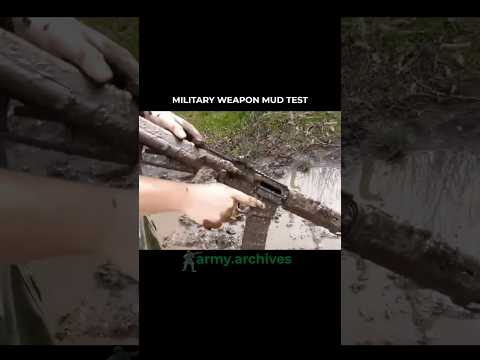 Military weapon mud test 🤯