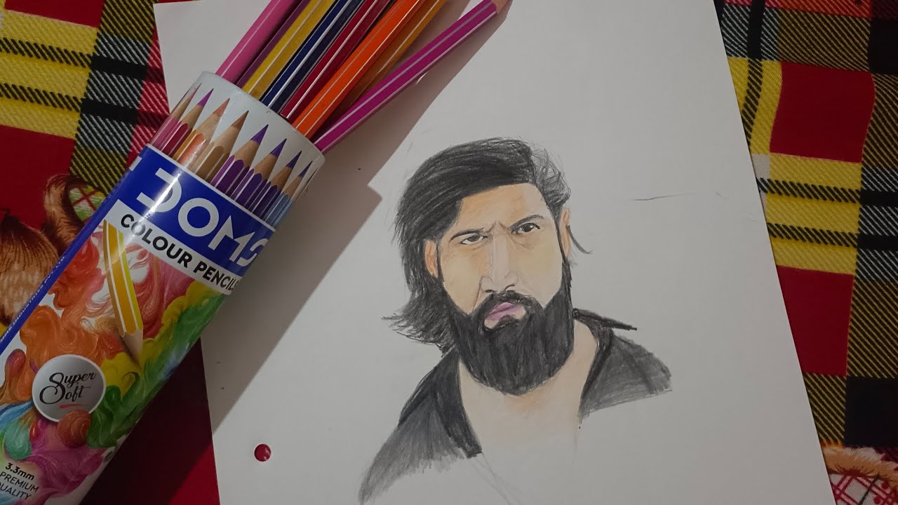 KGF DRAWING YASH ADITYA VEER ARTIST
