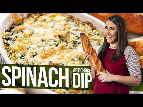 baked artichoke spinach dip