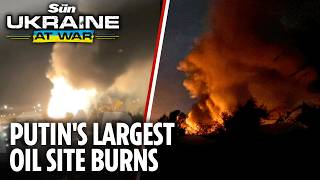 Ukrainian FP-1 drones strike Russia’s largest oil refinery at Omsk for the second time