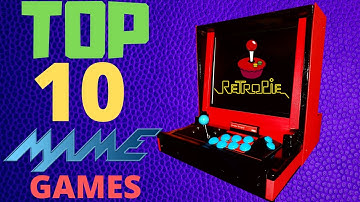 TOP 10 MAME Games on RetroPie