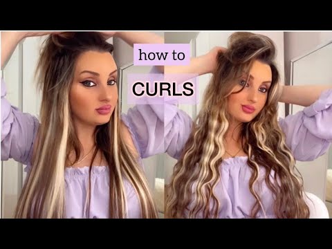 How To Curl Your Hair | როგორ დავიხვიოთ თმა | Mariam Key