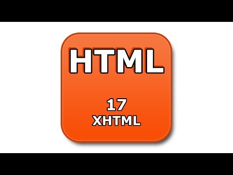 HTML Tutorial - 17 - XHTML