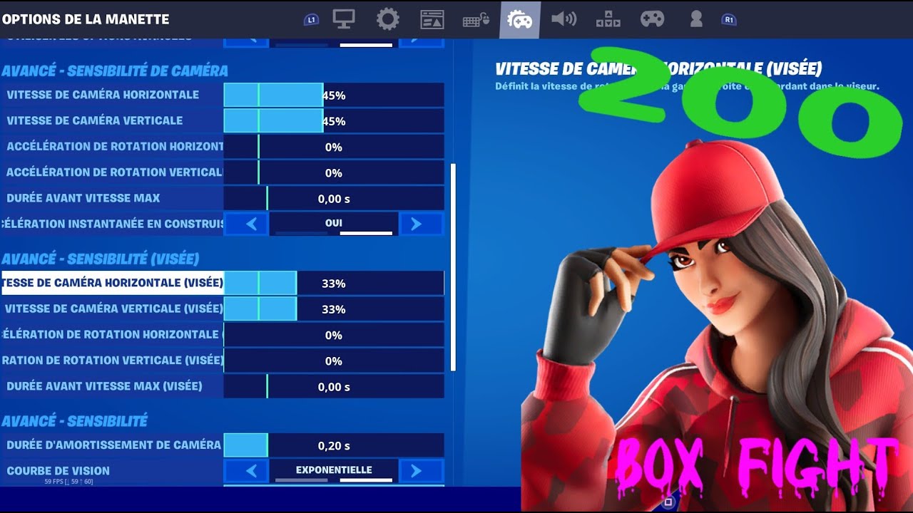 LA MEILLEURE SENSIBILITÉ POUR METTRE QUE DES 200 (PS4) - YouTube