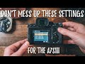 What Are The Best A7sIII Settings?