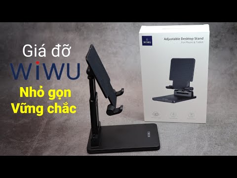 Video Giá đỡ WIWU Adjustable Stand | cứng cáp, nhỏ gọn, để... - youtube