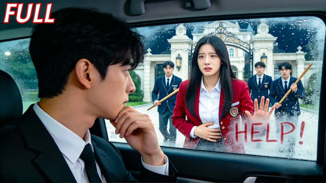 Ragazza bullizzata disperata, chiede aiuto al CEO in auto😥Da allora ha il suo cavaliere protettore✨