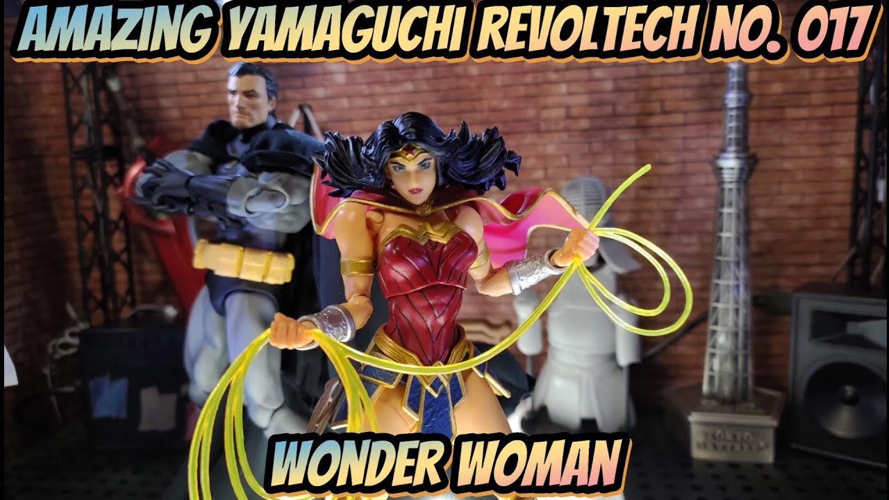 Unboxing: Amazing Yamaguchi Revoltech No. 017 - Wonder Woman - YouTube