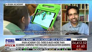 Sal Khan Online Eğitimde Rönesans Dönemini Yaşıyoruz Fox Tv 2020