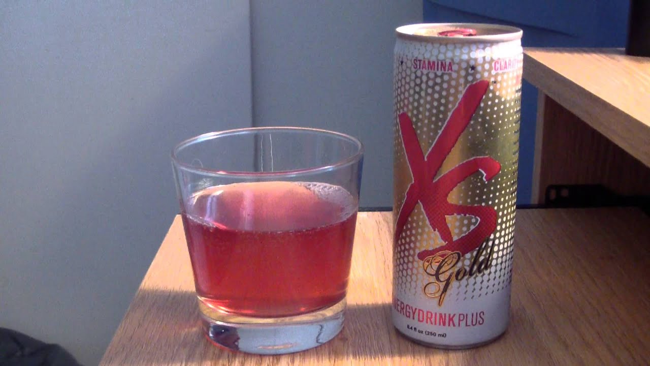 TPX Reviews "XS Energy Drink: Gold Edition" - YouTube