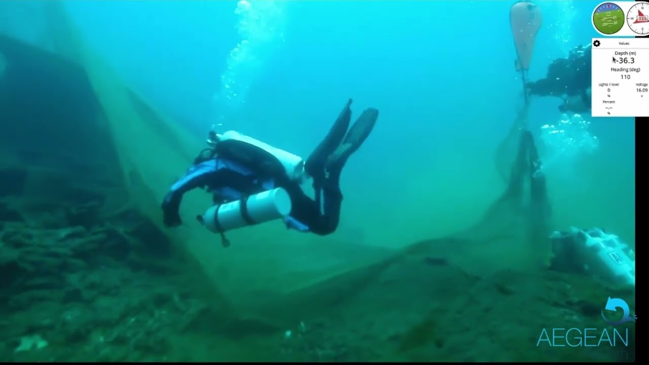 Ghost Nets Recovery Monemvasia Wreck (ROV coverage)