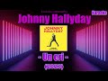 Karaoke - Johnny Hallyday - Un cri (2023)