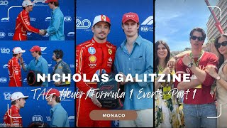 Nicholas Galitzine: Racing Into Our Hearts At Monaco's Glamorous F1 Weekend 🏎💙Part 1
