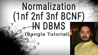 Normalization 1nf 2nf 3nf bcnf in DBMS | Bangla tutorial | short technic part:05