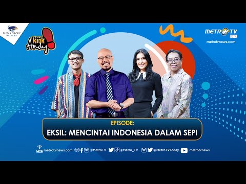[Kick Andy – Metro TV] Eksil : Mencintai Indonesia Dalam Sepi. *Perbincangan dengan sutradara film ‘Eksil’ (Lola Amaria) dan ‘Awal : Nasib Manusia’ (Gilang Bayu Santoso)