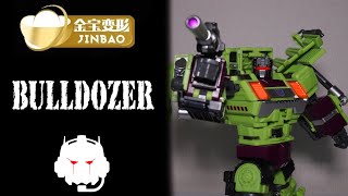 Обзор на фигурку BULLDOZER (MP Bonescrusher) от JinBao