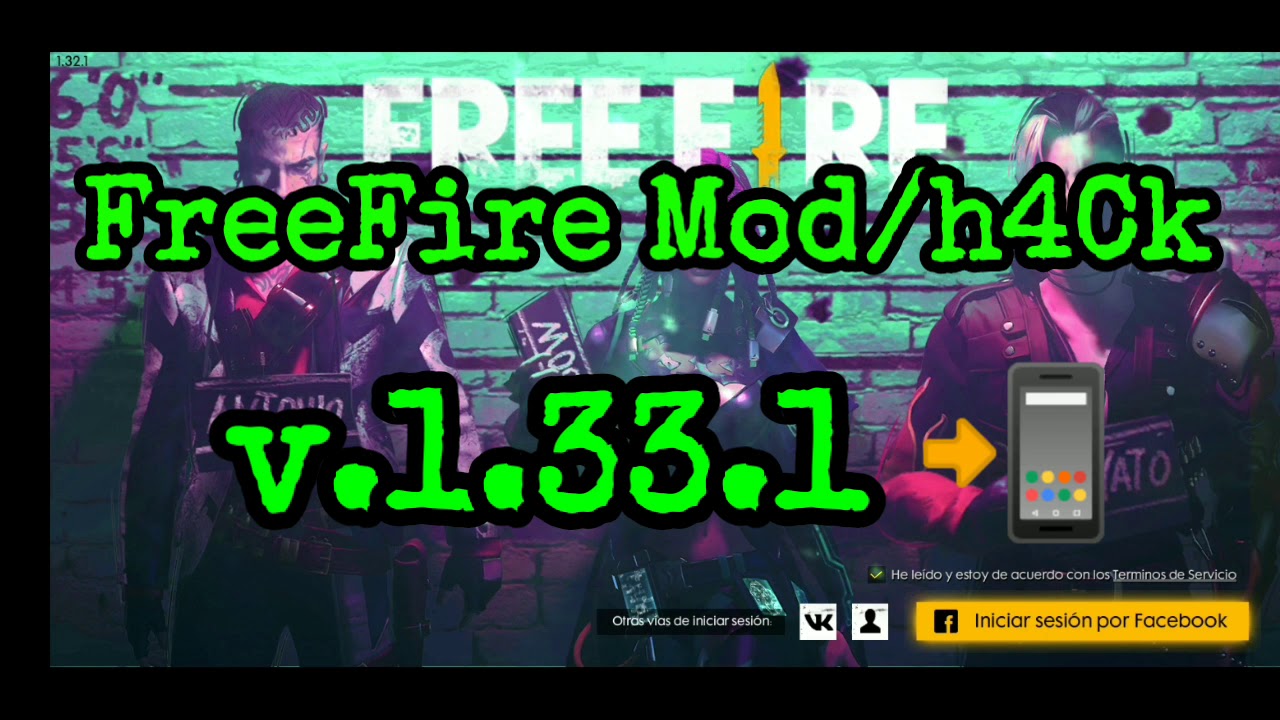 FreeFire mod/hack 1.33.1 / v1 - YouTube - 