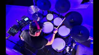 PRETENDING - ERIC CLAPTON - DRUM COVER ON ALESIS E-DRUMS