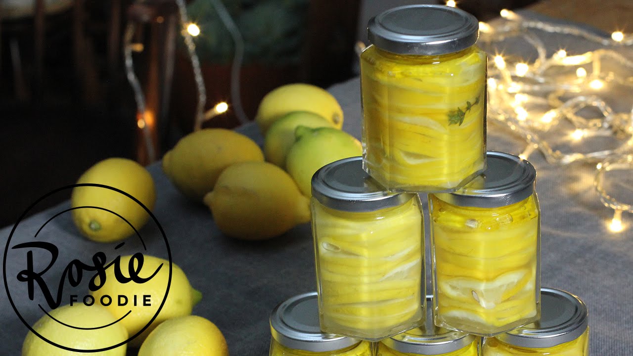 Unbelievably Easy Preserved Lemons | Rosie Foodie