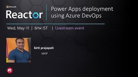 Power Apps deployment using Azure DevOps