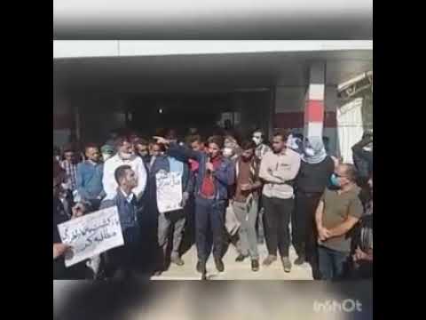 کشور احواز اشغالی: تجمع کارگران سبع اتلال در سوس