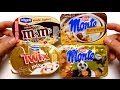 Danone TWIX Mix & M&M's + Zott Monte Cookie & Panda - Dessert from Germany 🇩🇪