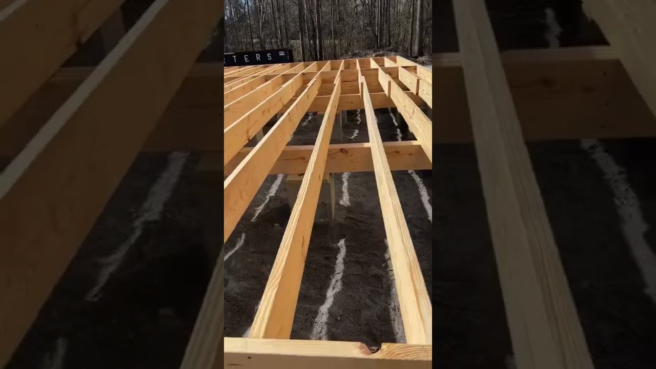 HD Builders Foundation And Sub Flooring In On This Modern Home Design 