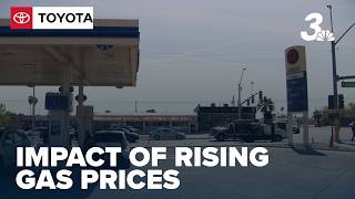 Rising oil prices linked to conflict push gas higher across Southern Nevada economy