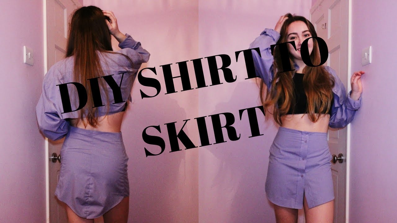 DIY FLANNEL SHIRT CLOTHING | Danielle Louise - YouTube