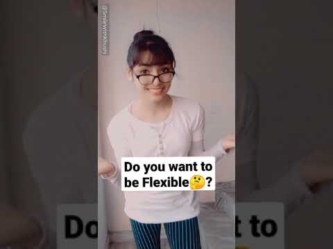 Do you want to be flexible?🤔 #flexibility #shorts