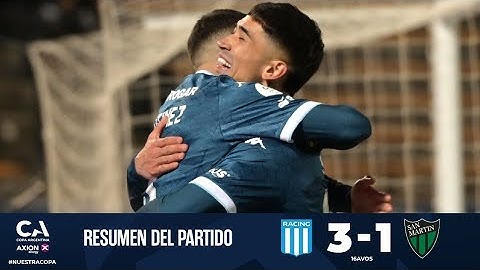 16avos: Racing 3 - San Martín de San Juan 1