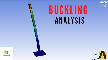 #Learn_With_Suraj Buckling Analysis using #Ansys #workbench  Static_Structural Eigenvalue Buckling