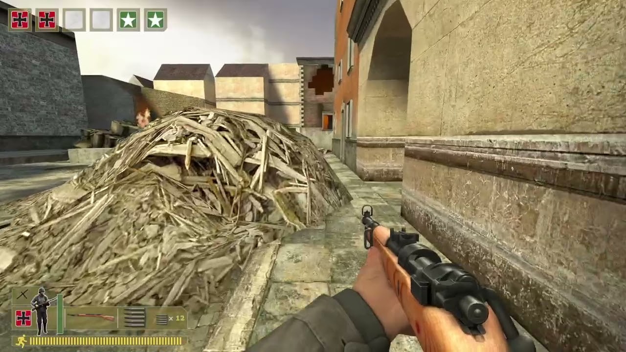 Day of Defeat:Source - Caen map (Progress)