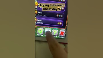 || Trying to breed Ghazt day 8 || Fail :( || MSM ||