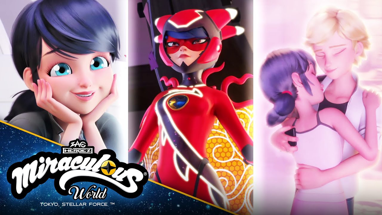 ⭐ TOKIO, STELLAR FORCE - Kompilace 🇨🇿 | NOVÝ DÍL - CZ DABING | Kouzelná Beruška a Černý Kocour