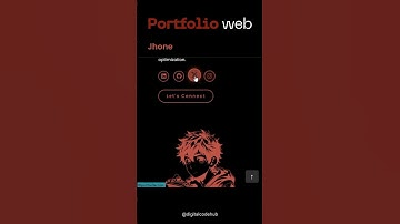 portfolio website #coding #shorts #css #html #webproject #design
