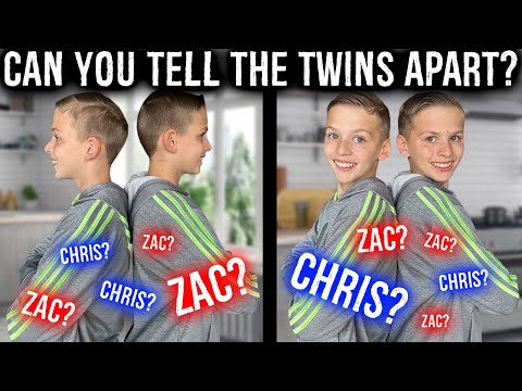 Can You Tell Identical Twins Apart?