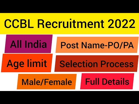Citizen Credit Co-Operative Bank Ltd PO and Associated Recruitment 2022 | CCBL Online Form 2022