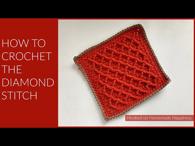 How to Crochet the Wheel Stitch - Hooked on Homemade Happiness