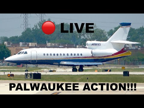 LIVE Palwaukee Planespotting Action (PWK)