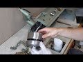 Skiving machine Bell Knife Blade replacement. 니피 피할기날 교체