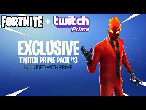 Fortnite Twitch Prime Pack 3 Inferno Skin Youtube