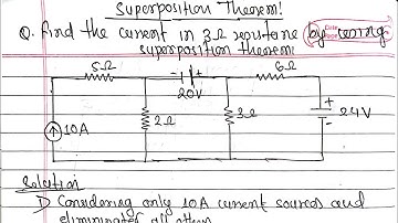 Superposition theorem || Basic Electrical Engineering BE first semester TU PU KU PoU New course