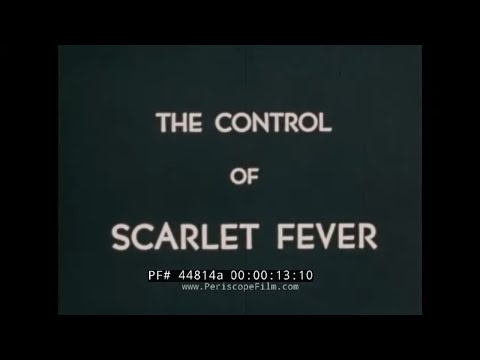 SCARLET FEVER DIAGNOSIS & TREATMENT PART 2 HISTORIC FILM 44814a