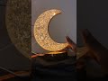 Turn your space into a sanctuary with our Luxury Golden Moon Lamp #HomeDecorIndia #InteriorDesign