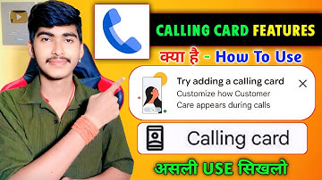 Try Adding a Calling Card क्या है ? Calling Card in Google Dialer | Calling Card Setting phone App